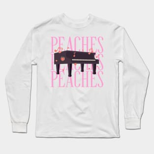 Pink Peach Princess Musical Long Sleeve T-Shirt